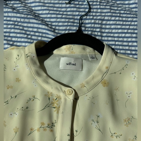 Aritzia Wilfred Nimbus Blouse Size Small - Picture 9 of 10